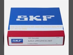 گره های گلوله ای عمیق با حلقه مهر و موم درجه دقت P0 SKF 6212 2RS1 OD 110MM
