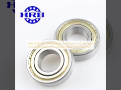 HRB 6208-2RZ 40x80x18mm بلبرینگ ساچمه‌ای شیار عمیق با نویز کم و عمر طولانی برای تولیدکنندگان بازار آفریقا