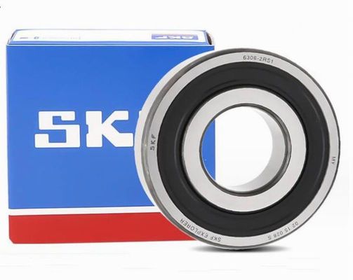 6306 2RS SKF مهر و موم شده گلوله ای 30x72x19mm بار ثابت نامی (Cor) 15.2 KN