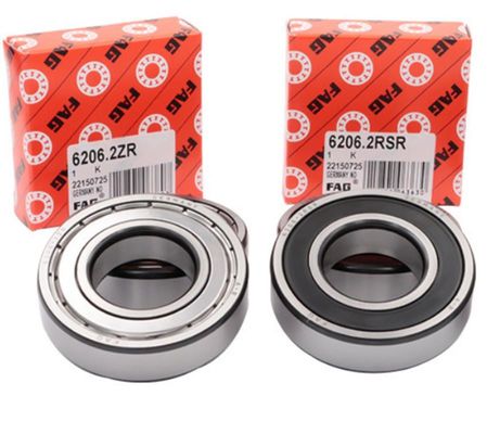 FAG 6206 مهر و موم شده گره عمیق توپ حامل ID 30mm دیوار نازک برای ماشین آلات صنعتی