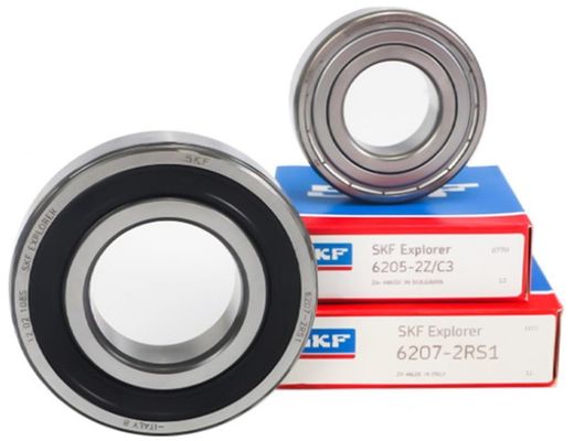 6207 2RS1 SKF Deep Groove Ball Bearing Brass Cage Type برای کار سنگین