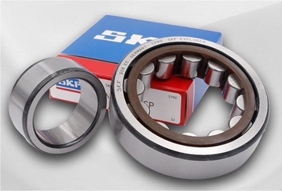 SKF NU308ECP پرتوی رولر سیلندریکی P4 فولاد کروم دقیق Gcr15 برای ماشین آلات سنگین