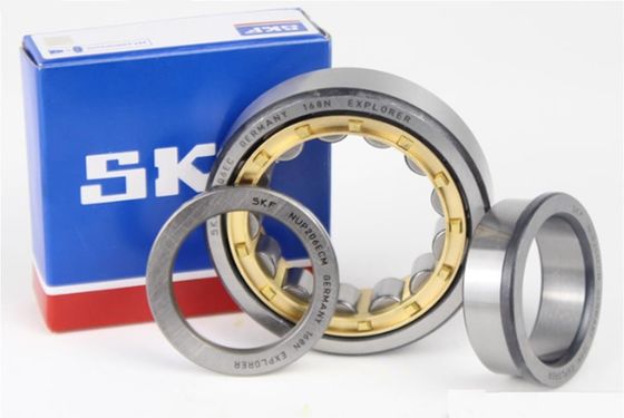 SKF NUP206ECM استوانه ای استوانه ای با 0.214kg و قفس فولادی