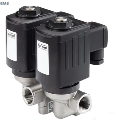 ماشینکاری CNC BURKERT Solenoid Valve سری 0201 دو طرفه نوع هوا قسمتی از قطعات ریخته گری