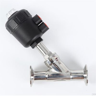 دریچه زاویه ای DN20 Acturator 50mm Pneumatic Precision Die Casting Globe Valve Gate Valve