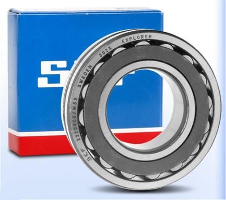 SKF 22208CC/W33 استوانه های رولر سیلندری 40x80x23mm برای محیط های با دمای بالا