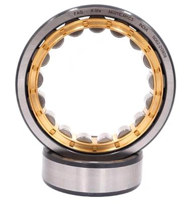 بلبرینگ استوانه ای FAG NU211E، 95.5 کیلو نیوتن بار استاتیک، 6700 دور در دقیقه