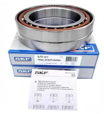 بلبرینگ تماس زاویه‌ای SKF 7016 ACD/P4 ADBA با قطر 80 میلی‌متر، فولادی